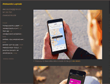 Tablet Screenshot of alekslapinski.com